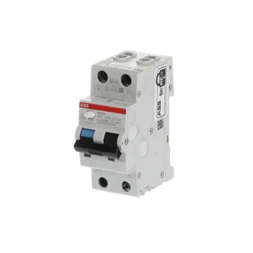Picture of ABB Rcbo 1 Pole + Neutral 20 A