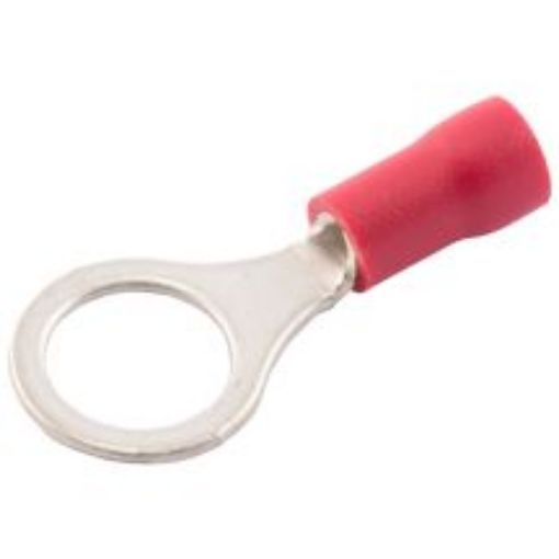 Picture of SWA 43RER Ring Terminal 0.5-1.5mm Red Insulated