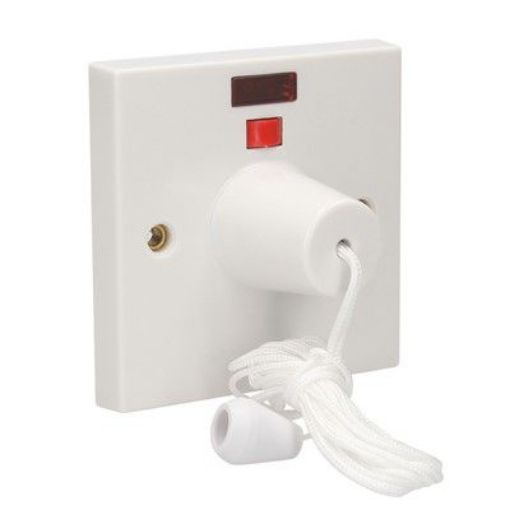Picture of CED Ceiling Switch 45 Double Pole with Neon