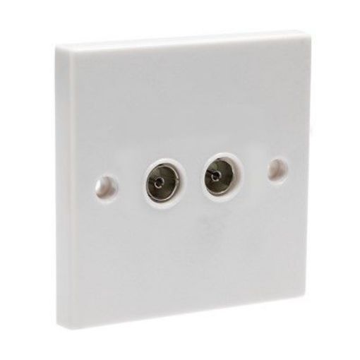 Picture of CED TV Socket 2 Gang