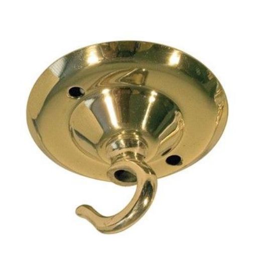 Picture of CED Brass Ceiling Hook Plate