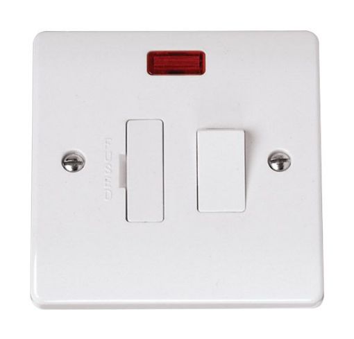 Picture of Click CCA052 Connection Unit Double Pole Switched Neo13A White