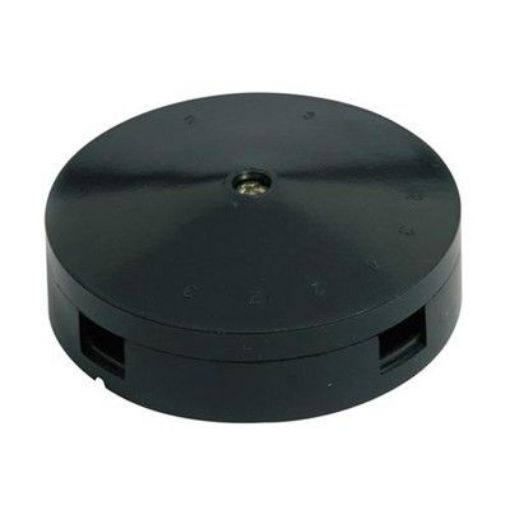 Picture of 20amp Lighting Junction Box 6 Terminal (black)