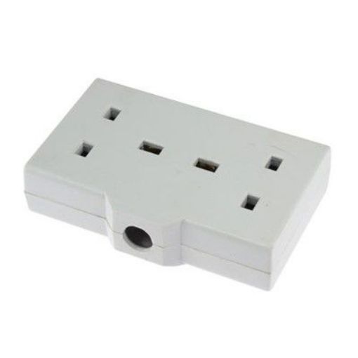 Picture of CED 2 Gang Extension Block 13amp