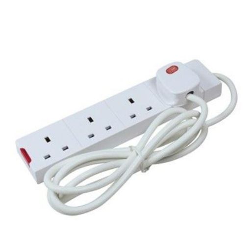 Picture of CED 4 Gang Ext. Lead 13amp + 2mtrs Cable Anti Surge