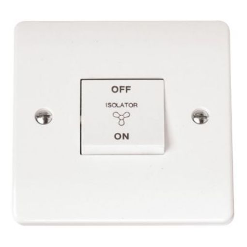 Picture of Click CMA020 Switch Fan Isolator10A White
