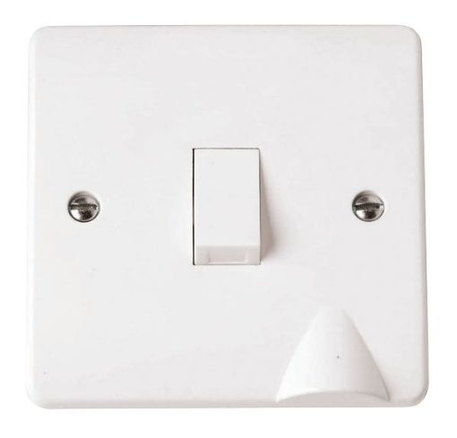 Picture of Click CMA022 Switch Double Pole with Flex Outlet 20A White