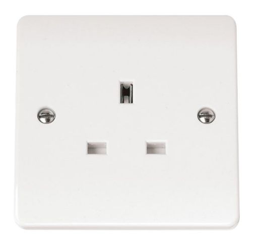 Picture of Click CMA030 Socket 1 Gang 13A White
