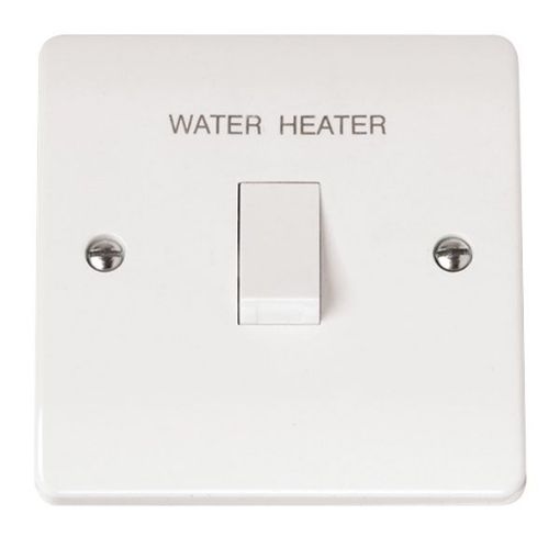 Picture of Click CMA040 Switch Double Pole Water Heater 20A White