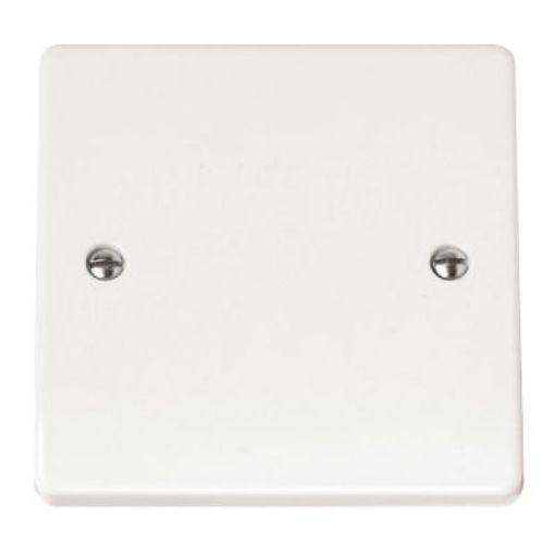Picture of Click CMA060 Blanking Plate 1 Gang White