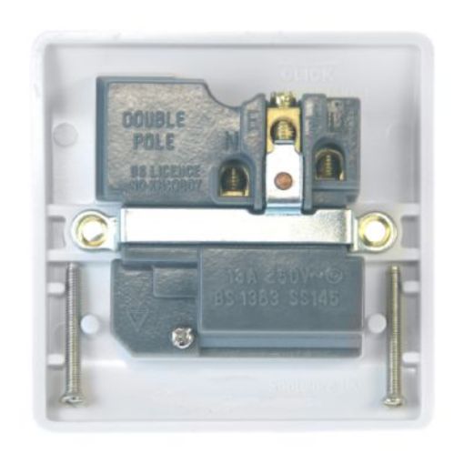 Picture of Click CMA1035 Socket 1 Gang Double Pole Switched 13A