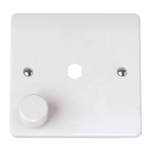 Picture of Click CMA145PL 1 Gang Single Dimmer Plate and Knob