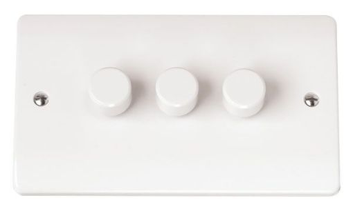Picture of Click CMA147 Dimmer Switch 3x250Va White