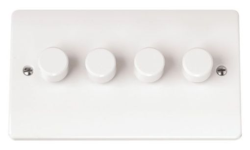 Picture of Click CMA148 Dimmer Switch 4x250Va White