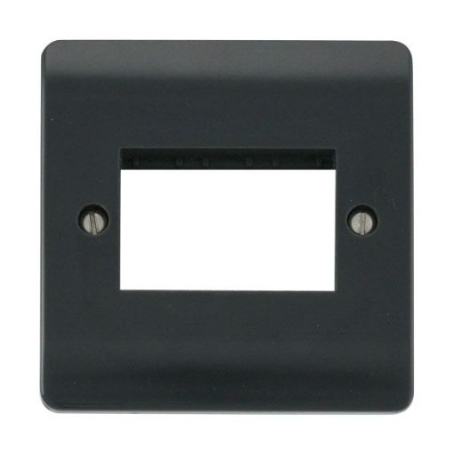 Picture of Click CMA403AG Frontplate 1 Gang 3Aperture