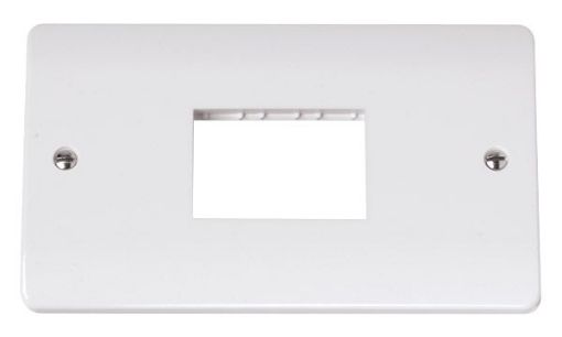 Picture of Click CMA432 Frontplate 2 Gang 3Aperture