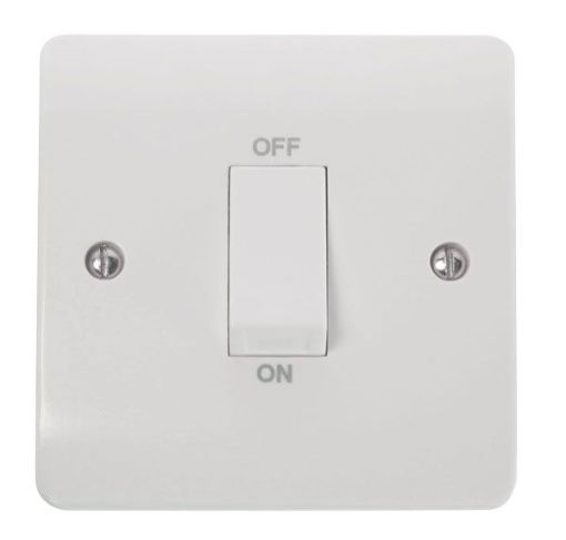 Picture of Click CMA500 Switch Double Pole 45A White