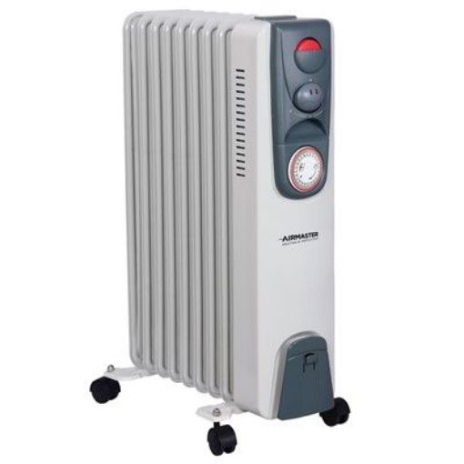 Picture of 2kw Oil Filled Radiator 1/2kw With Thermostat and Timer