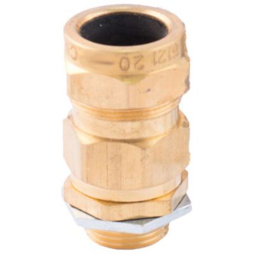 Picture of SWA CW20 Cable Gland 20mm Brass