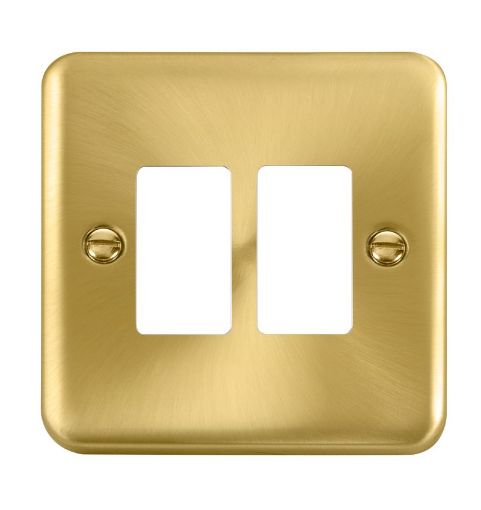 Picture of Click DPSB20402 Deco Plus Frontplate 2G