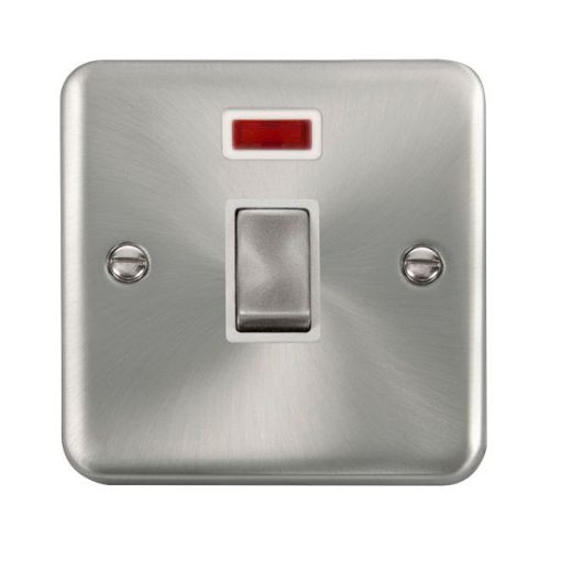 Picture of Click DPSC723WH Ingot Switch Neon Double Pole 20A