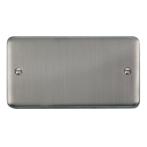 Picture of Click DPSS061 Blanking Plate 2 Gang Stainless Steel