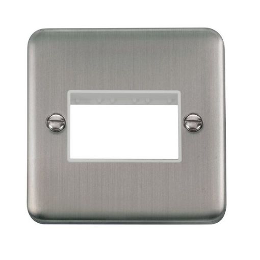 Picture of Click DPSS403WH Frontplate 1 Gang 3Aperture