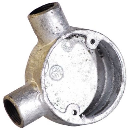 Picture of TTE DT25120G Angle Box 20mm Galvanised