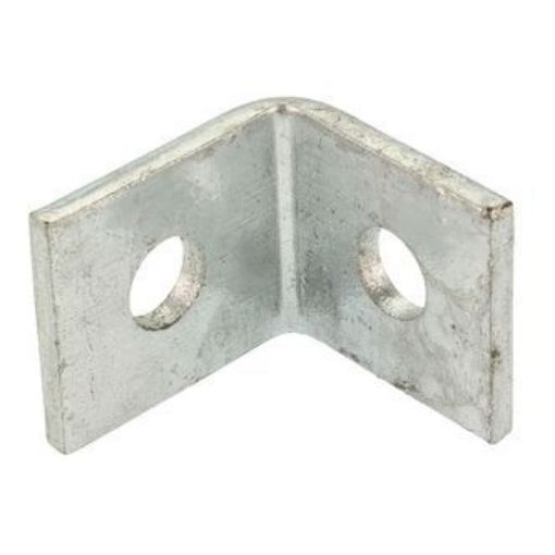 Picture of Right Angle Bracket 1 + 1 Hole ( Fb-111)
