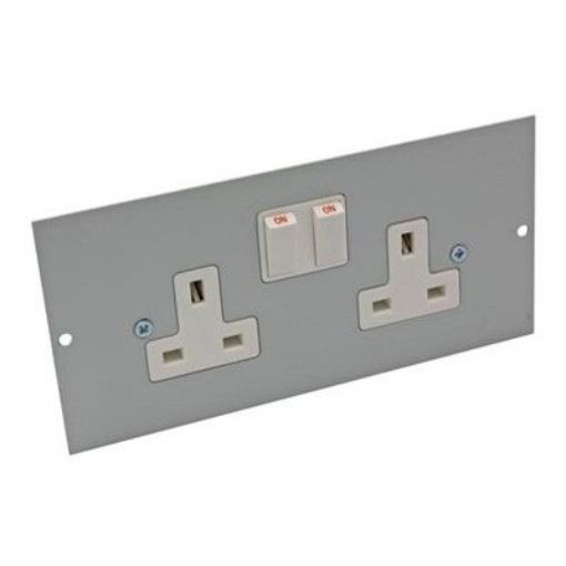 Picture of CED Floor Box 3 Compartment Spare Socket