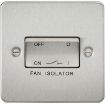 Picture of Knightsbridge FP1100BC Switch TP Fan Isolator Brushed Chrome