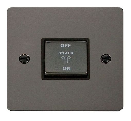 Picture of Click FPBN520BK Switch Fan Isolator 10A Black Nickel