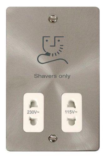 Picture of Click FPBS100WH Shaver Socket 115/230V