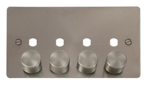 Picture of Click FPBS154PL 4G Double Dimmer Plate and Knob