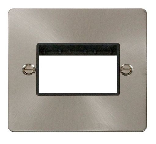 Picture of Click FPBS403BK Frontplate 1 Gang 3Aperture