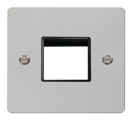 Picture of Click FPCH402BK Frontplate 1 Gang 2Aperture