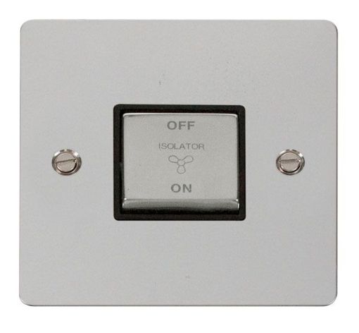 Picture of Click FPCH520BK Switch Fan Isolator 10A Polished Chrome