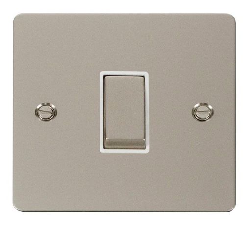 Picture of Click FPPN411WH Plateswitch 1 Gang 2W 10A PN