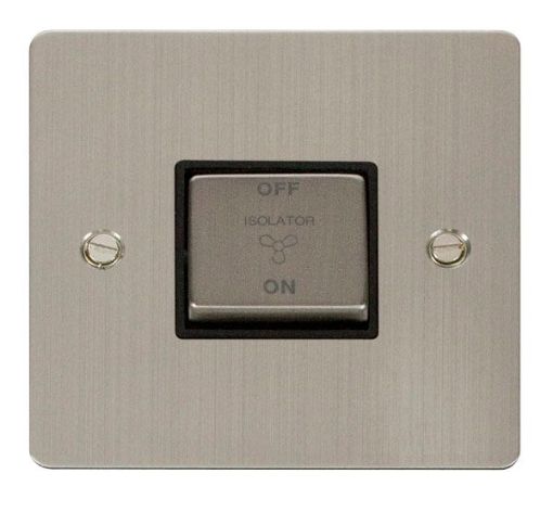 Picture of Click FPSS520BK Switch Fan Isolator 10A Stainless Steel