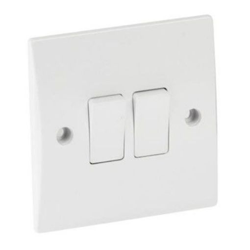 Picture of CED 2 Gang 2 Way Switch 10amp