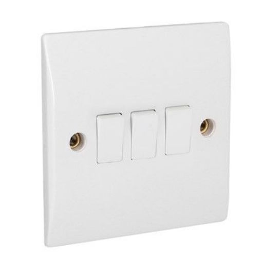 Picture of CED 3 Gang 2 Way Switch 10amp