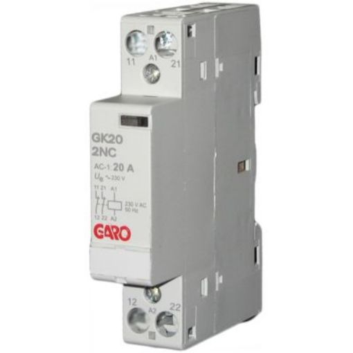 Picture of Garo GK20-2NC Contactor Double Pole NC 20A