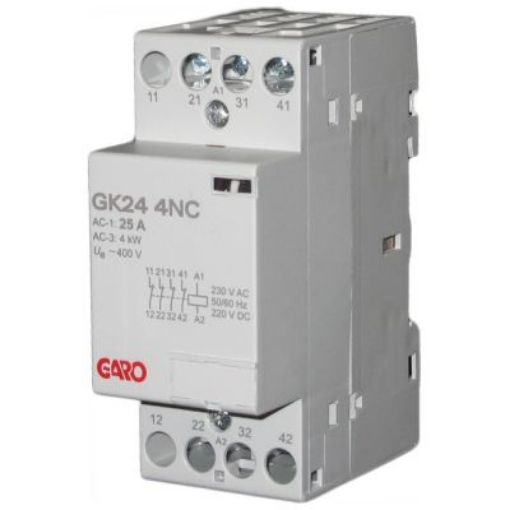 Picture of Garo GK24-4NC Contactor 4P NC 24A