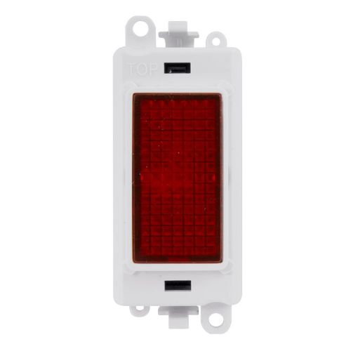 Picture of Click GM2080PW Red Indicator Module White