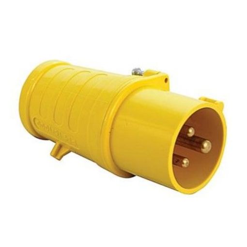 Picture of CED Plug 110v 2p + E Yellow