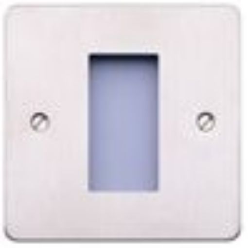 Picture of MK K14181WHI Frontplate Euro 1 Mod