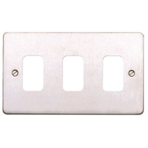 Picture of MK K14333BSS Frontplate 3 Module