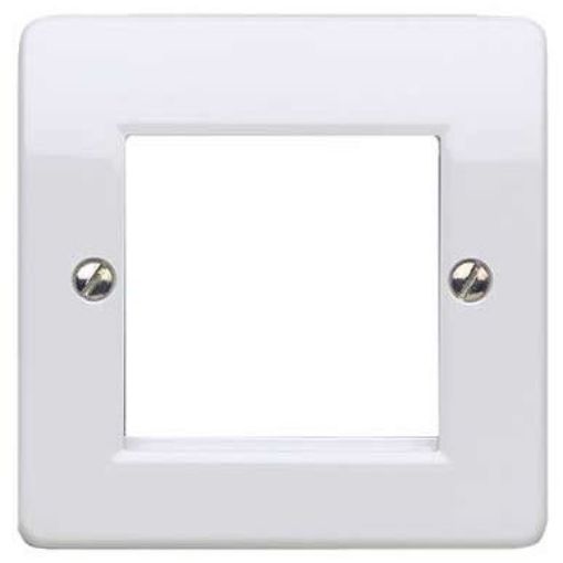 Picture of MK K182WHI Frontplate Euro 2 Mod