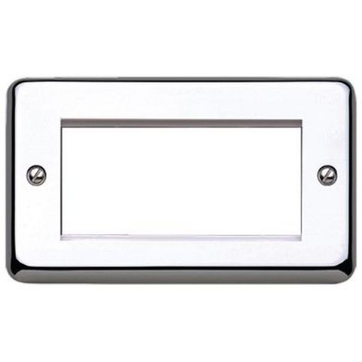 Picture of MK K184BSS Frontplate 4 Module Euro