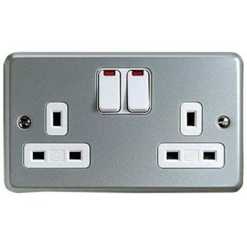 Picture of MK K2446ALM Socket 2G Switched 13A